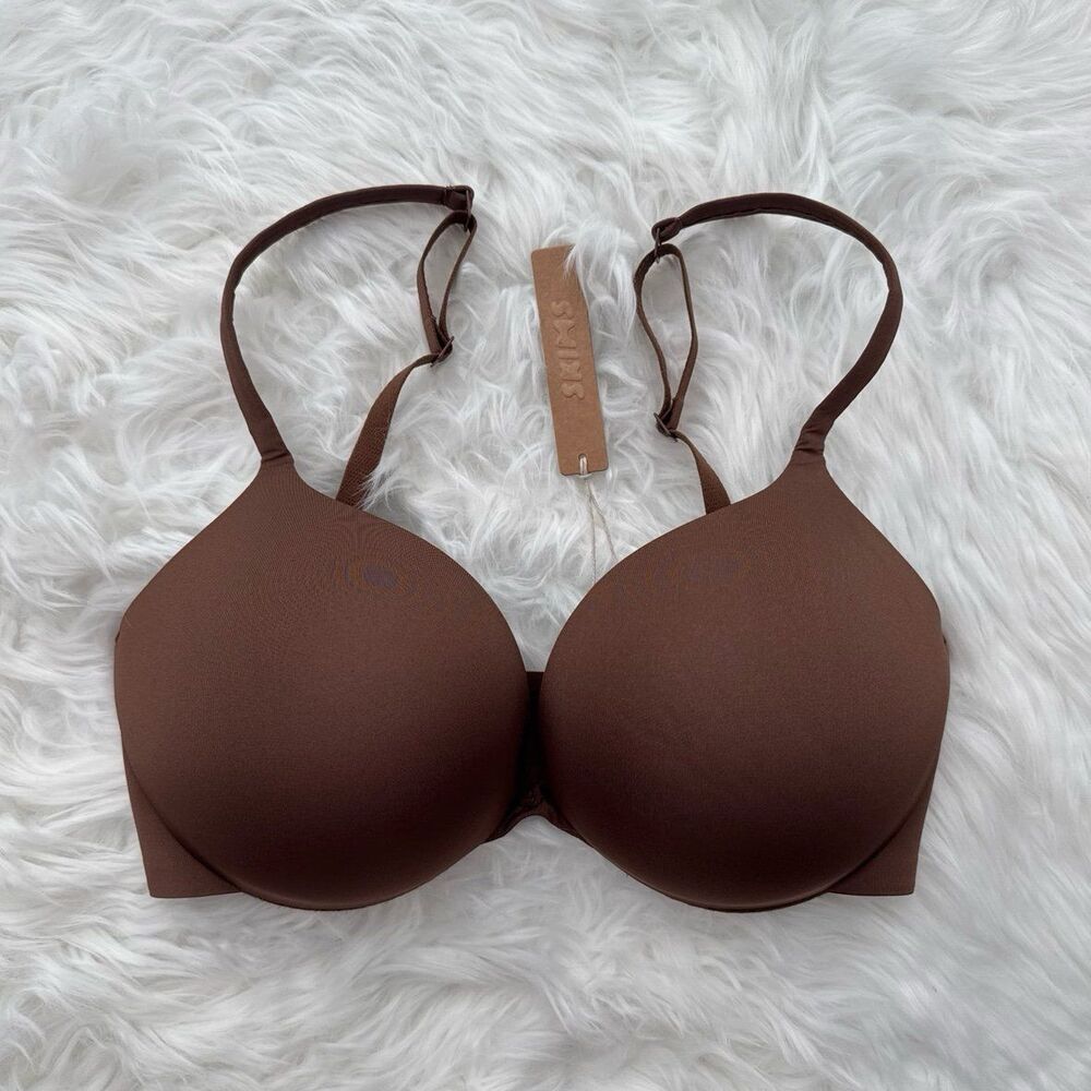 Skims Ultimate Pushup Plunge Bra Jasper Size 32DD